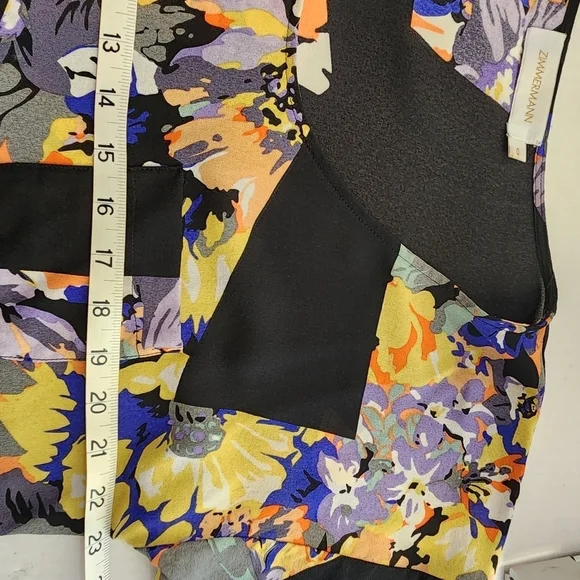 🌸 Zimmerman 100% Silk Printed dress, 0 - Picture 5 of 7